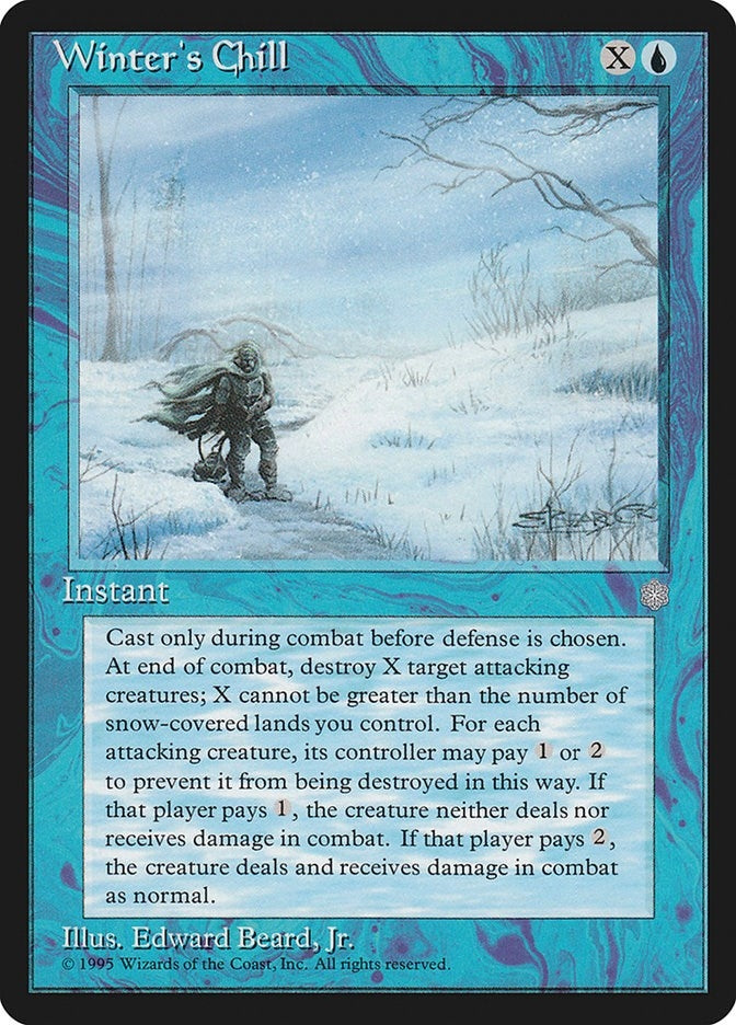 Image for Winter's Chill (ICE) - Magic: The Gathering