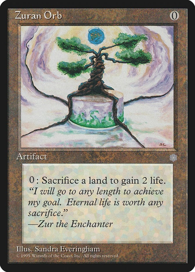 Image for Zuran Orb (ICE) - Magic: The Gathering