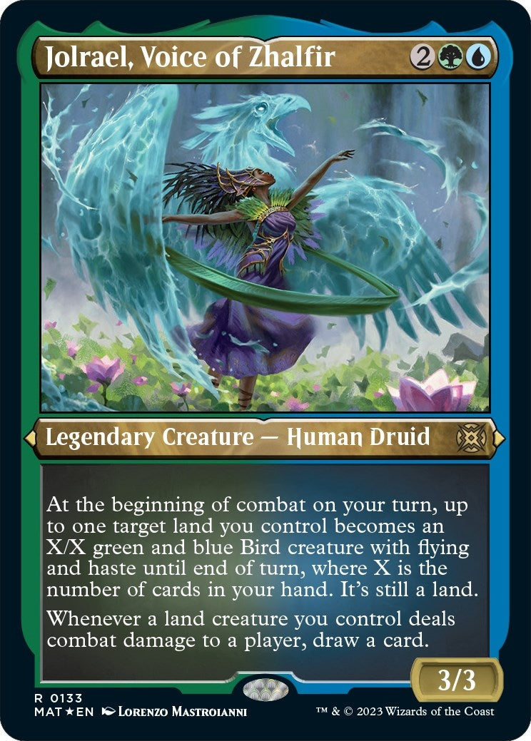 Image for Jolrael, Voice of Zhalfir (Foil Etched) (133) (MAT) - Magic: The Gathering