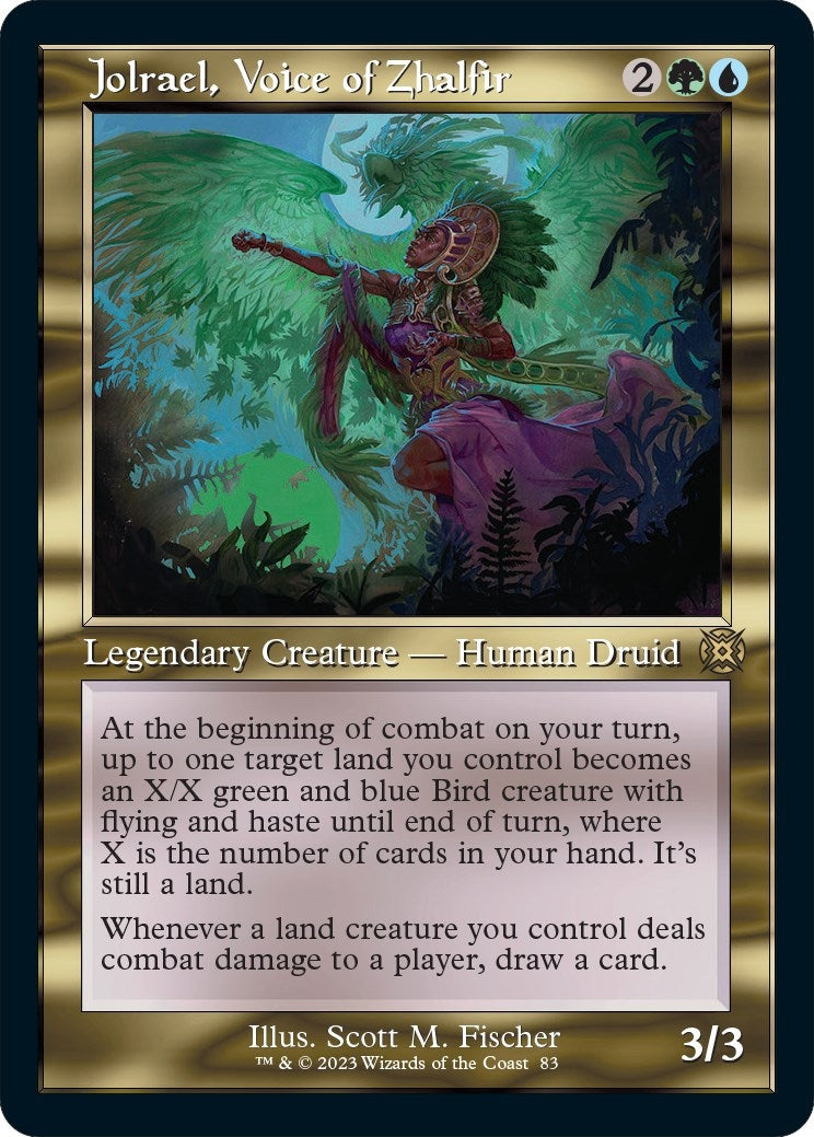 Image for Jolrael, Voice of Zhalfir (Retro Frame) (83) (MAT) - Magic: The Gathering