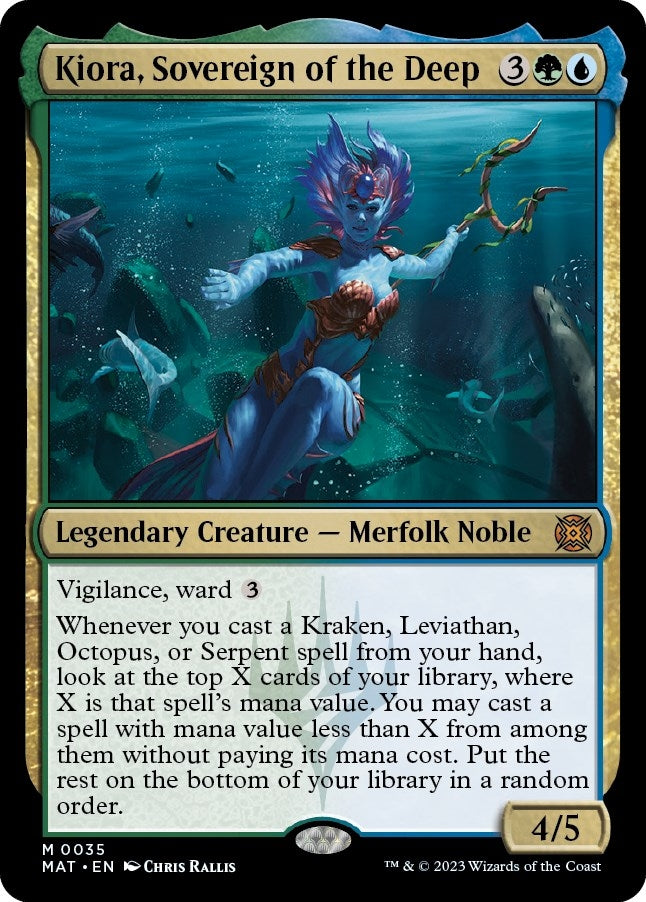 Image for Kiora, Sovereign of the Deep (35) (MAT) - Magic: The Gathering