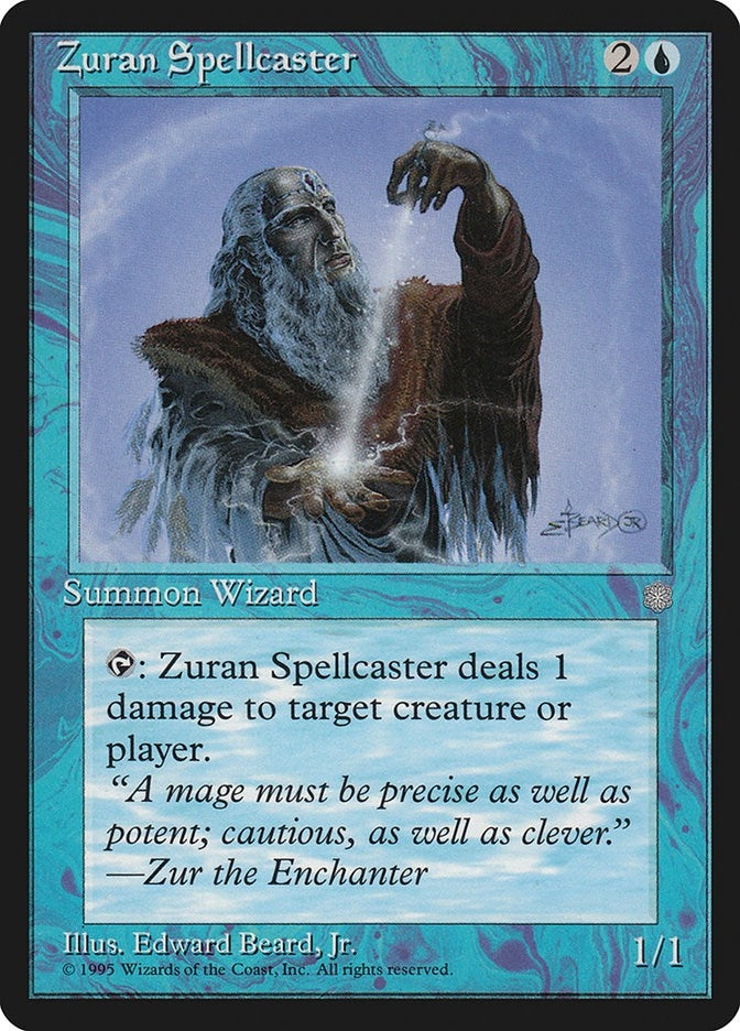 Image for Zuran Spellcaster (ICE) - Magic: The Gathering
