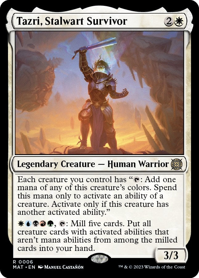 Image for Tazri, Stalwart Survivor (6) (MAT) - Magic: The Gathering