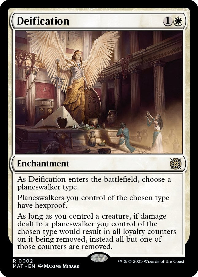 Image for Deification (2) (MAT) - Magic: The Gathering