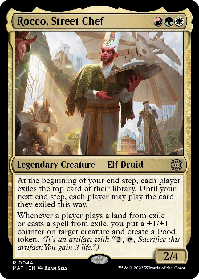 Image for Rocco, Street Chef (44) (MAT) - Magic: The Gathering