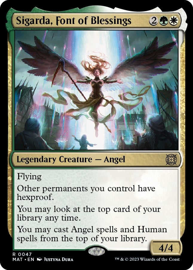 Image for Sigarda, Font of Blessings (47) (MAT) - Magic: The Gathering