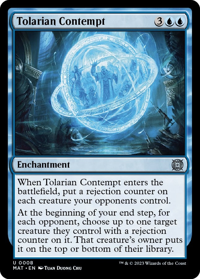 Image for Tolarian Contempt (8) (MAT) - Magic: The Gathering