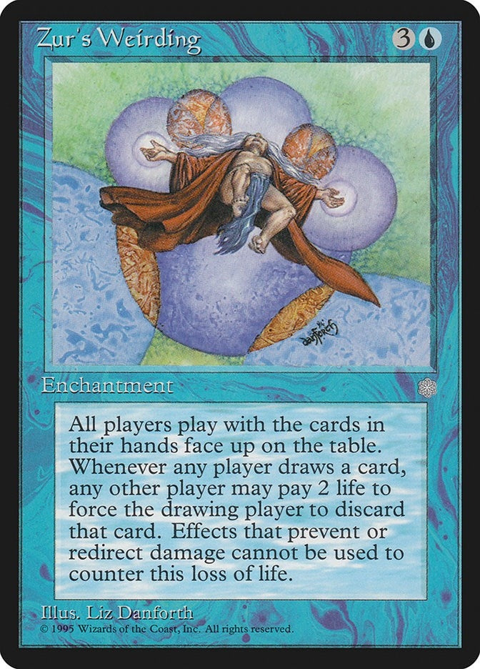 Image for Zur's Weirding (ICE) - Magic: The Gathering