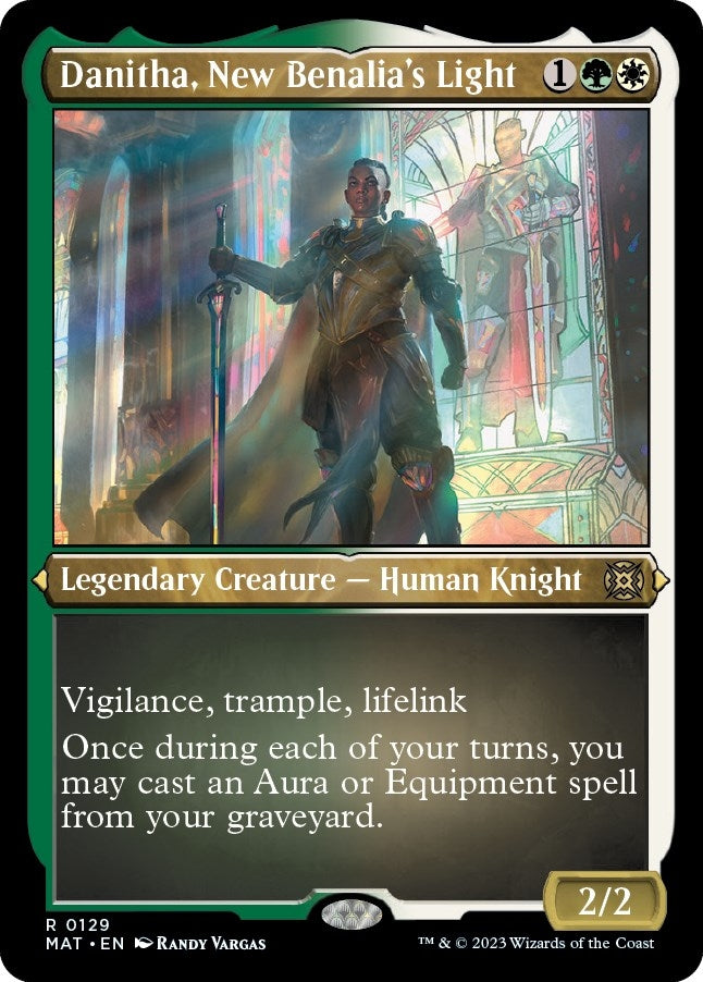 Image for Danitha, New Benalia's Light (Foil Etched) (129) (MAT) - Magic: The Gathering