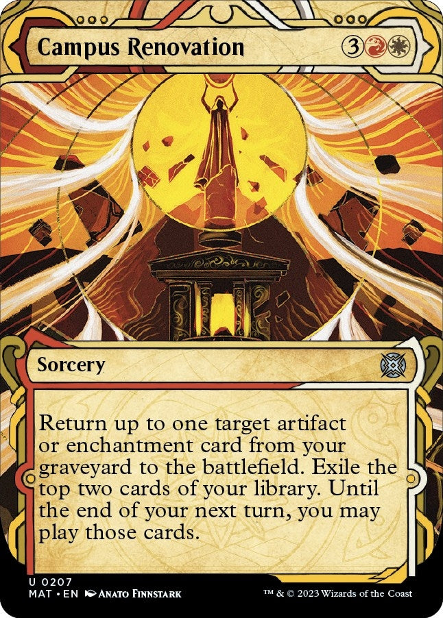 Image for Campus Renovation (Halo Foil) (207) (MAT) - Magic: The Gathering