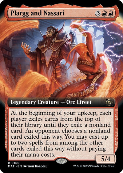 Plargg and Nassari (Extended Art) (160) (MAT)