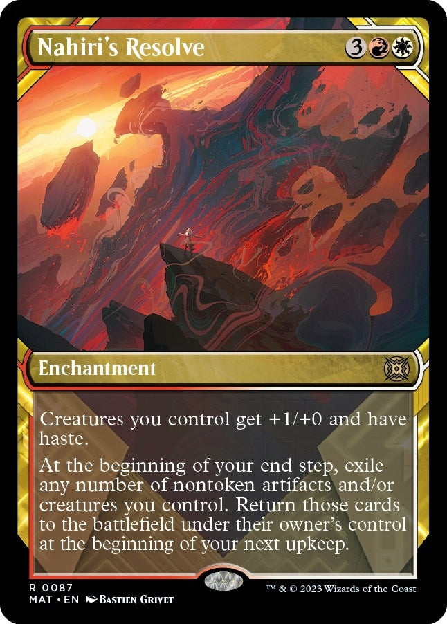 Image for Nahiri's Resolve (Showcase) (87) (MAT) - Magic: The Gathering