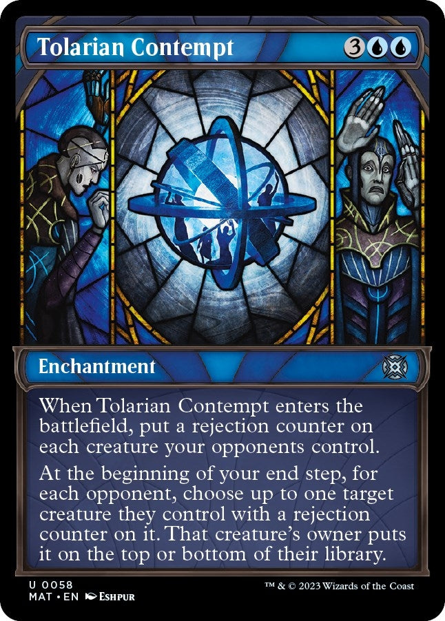 Image for Tolarian Contempt (Showcase) (58) (MAT) - Magic: The Gathering