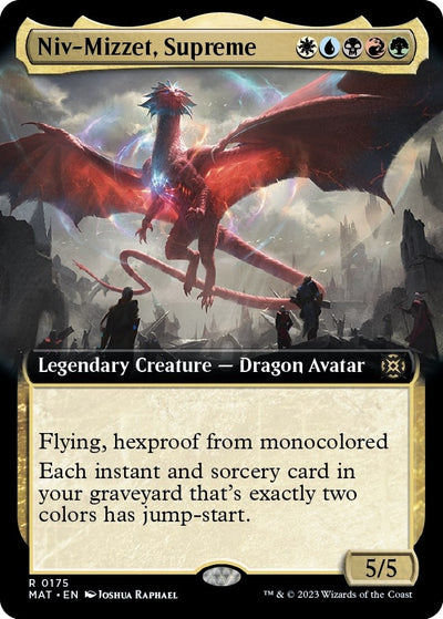 Niv-Mizzet, Supreme (Extended Art) (175) (MAT)
