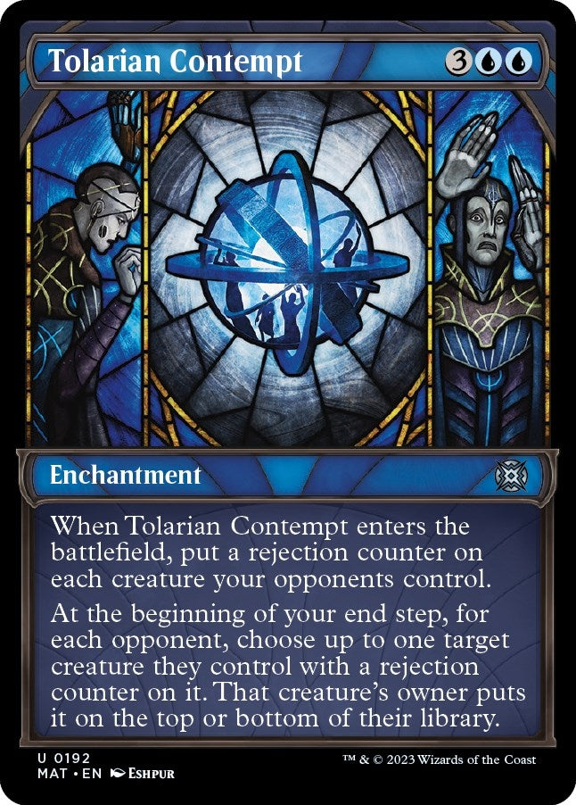 Image for Tolarian Contempt (Halo Foil) (192) (MAT) - Magic: The Gathering