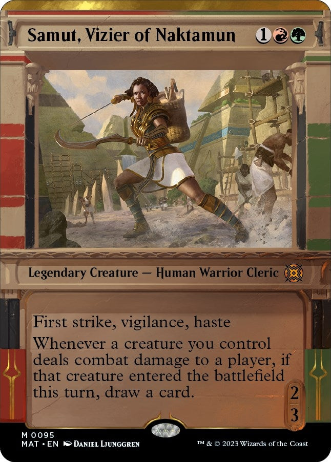 Image for Samut, Vizier of Naktamun (Showcase) (95) (MAT) - Magic: The Gathering