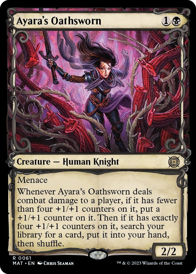 Image for Ayara's Oathsworn (Showcase) (61) (MAT) - Magic: The Gathering