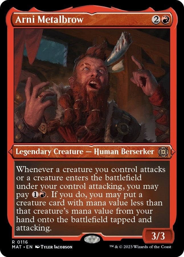 Image for Arni Metalbrow (Foil Etched) (116) (MAT) - Magic: The Gathering