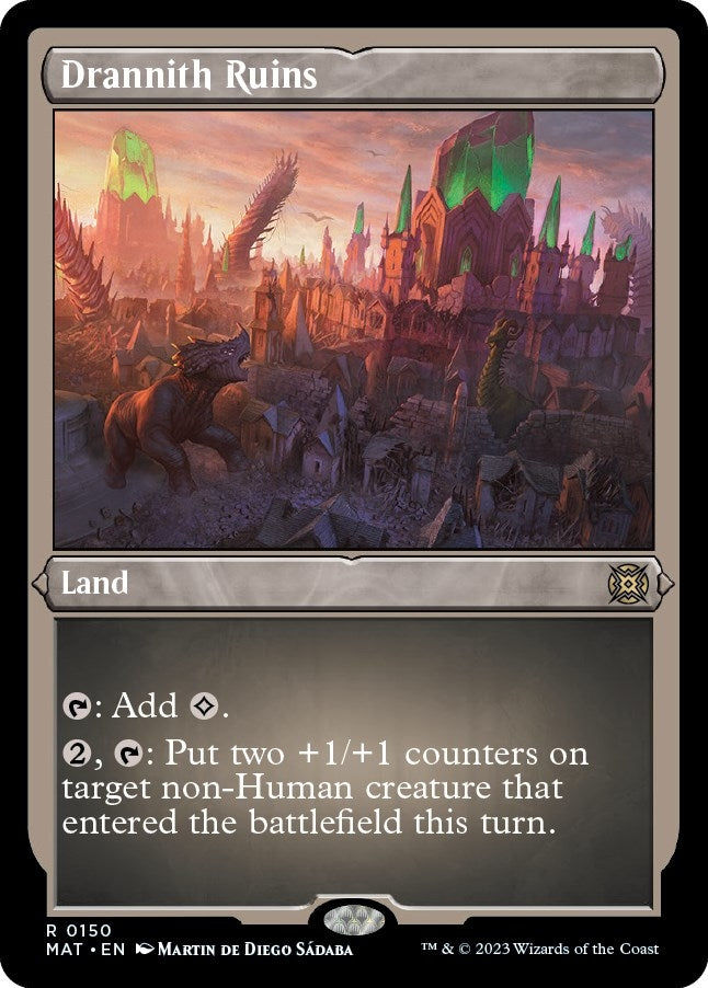 Image for Drannith Ruins (Foil Etched) (150) (MAT) - Magic: The Gathering