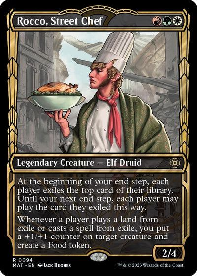 Rocco, Street Chef (Showcase) (94) (MAT)