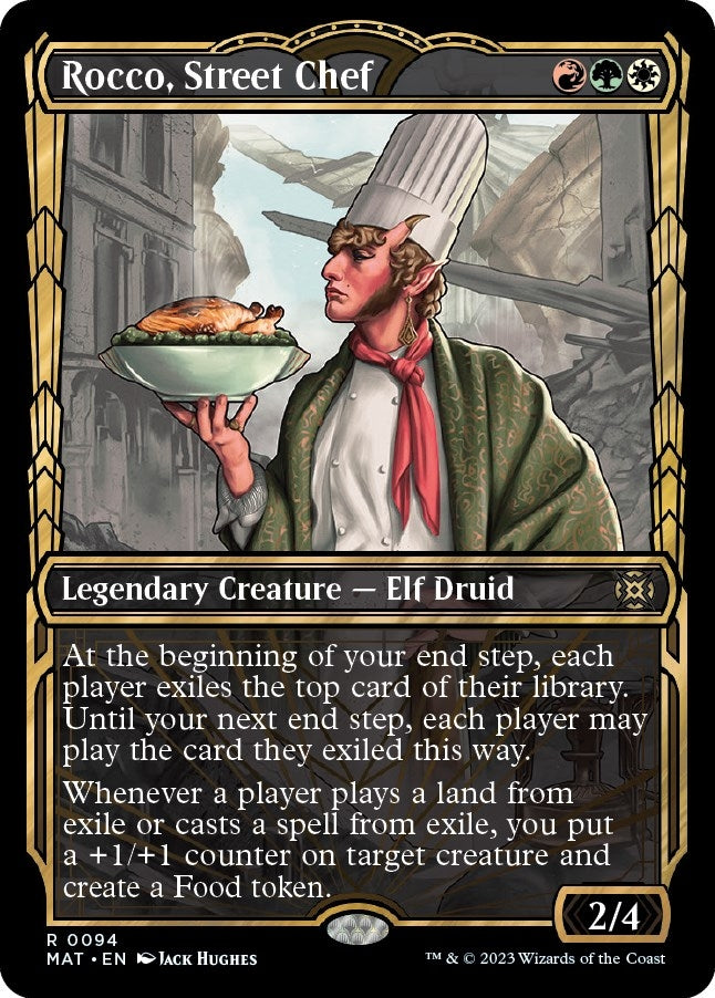 Image for Rocco, Street Chef (Showcase) (94) (MAT) - Magic: The Gathering