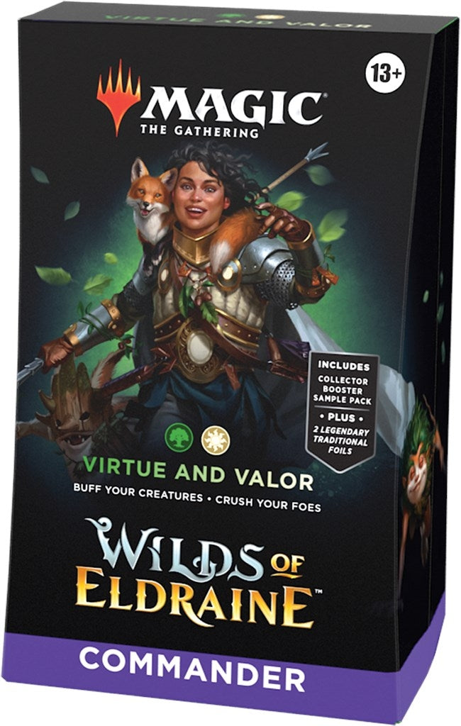 Image for Wilds of Eldraine Commander Deck - Virtue and Valor - Magic: The Gathering