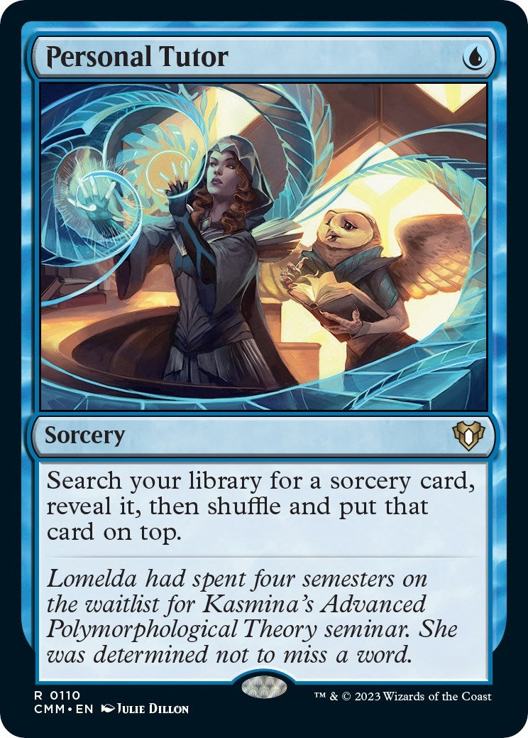 Image for Personal Tutor (110) (CMM) - Magic: The Gathering