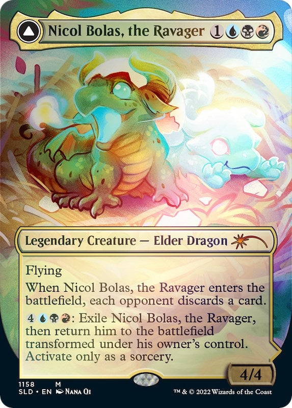 Image for Nicol Bolas, the Ravager (1158) (SLD) - Magic: The Gathering