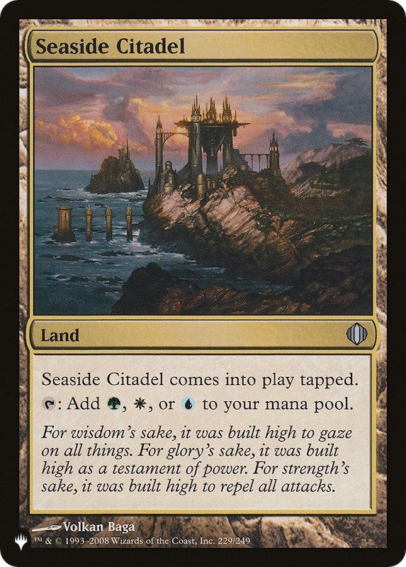 Seaside Citadel (ALA) (229) (LIST)