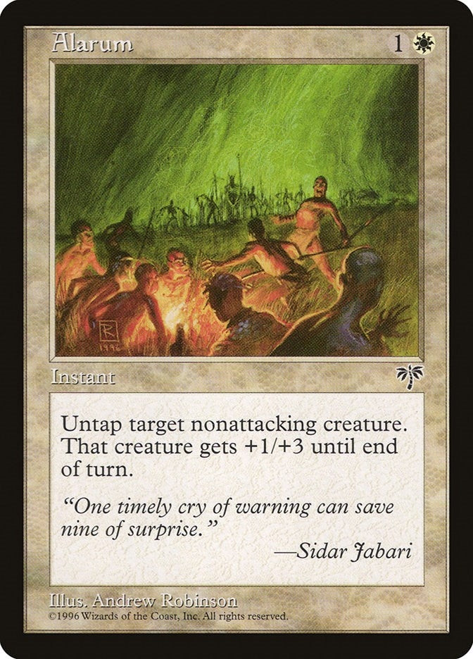 Image for Alarum (MIR) - Magic: The Gathering
