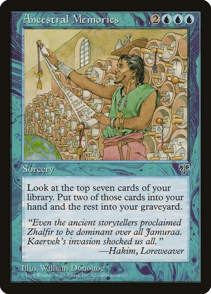 Image for Ancestral Memories (MIR) - Magic: The Gathering