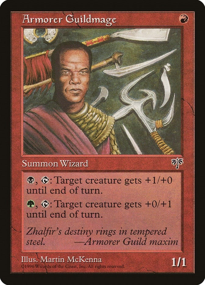 Image for Armorer Guildmage (MIR) - Magic: The Gathering