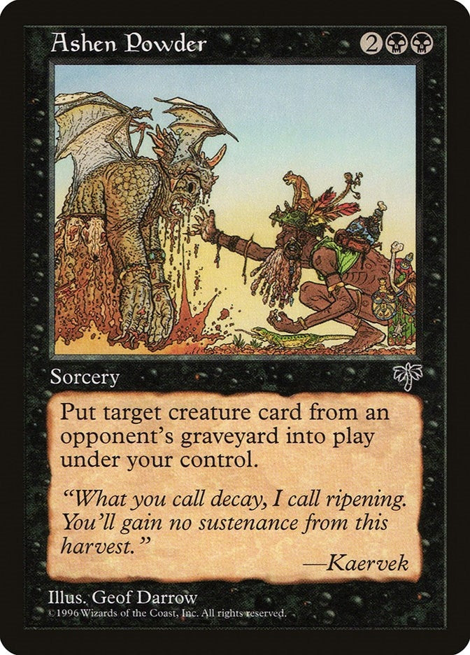 Image for Ashen Powder (MIR) - Magic: The Gathering