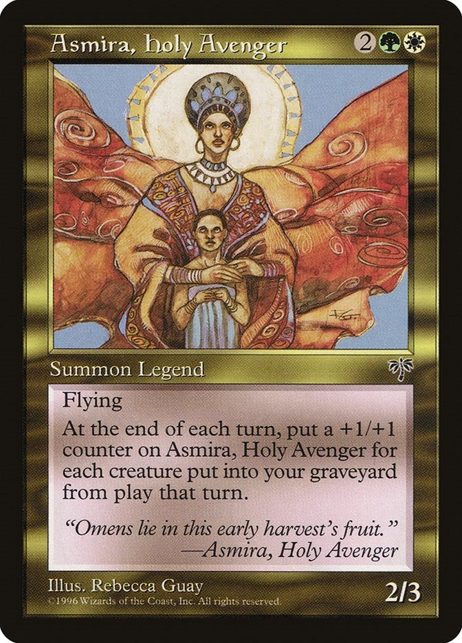 Image for Asmira, Holy Avenger (MIR) - Magic: The Gathering