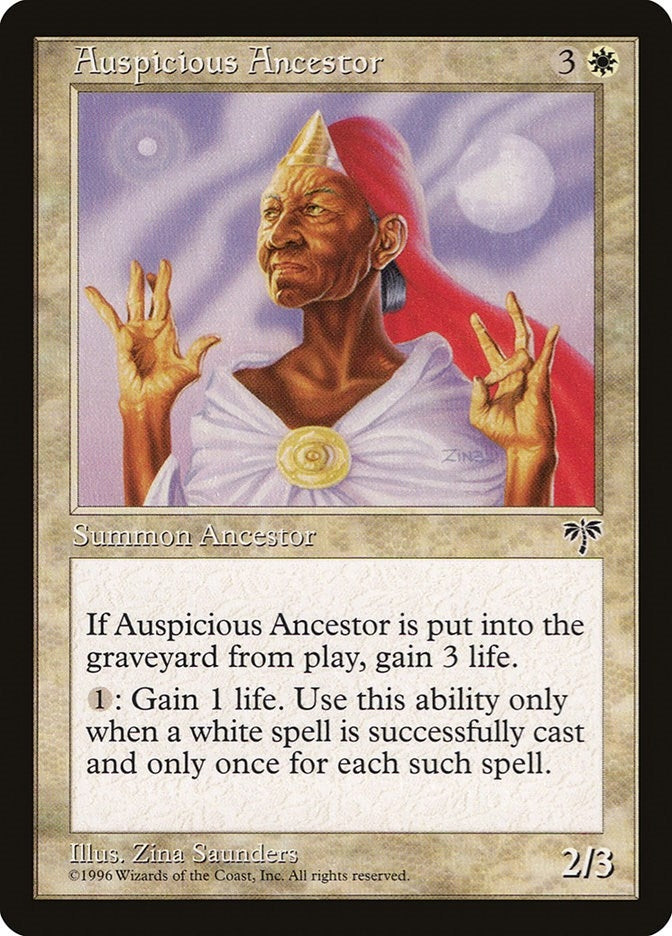 Image for Auspicious Ancestor (MIR) - Magic: The Gathering
