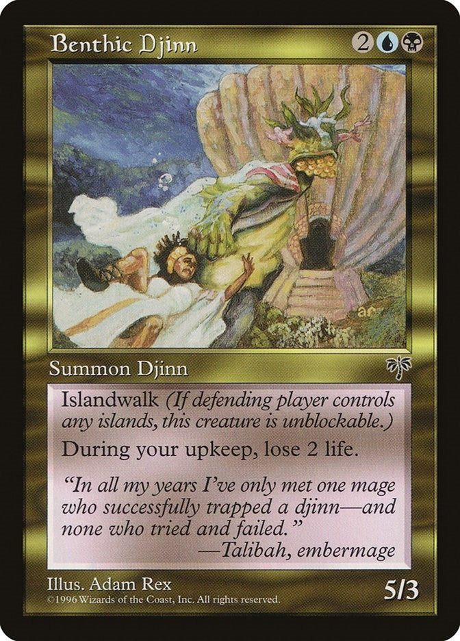 Image for Benthic Djinn (MIR) - Magic: The Gathering