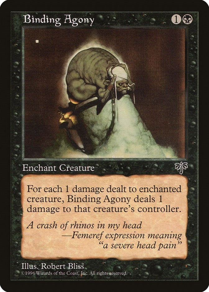 Image for Binding Agony (MIR) - Magic: The Gathering