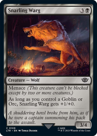 Snarling Warg (109) (LTR)