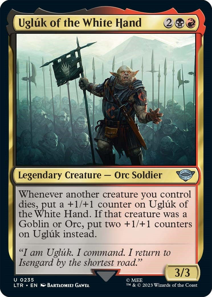 Image for Ugluk of the White Hand (235) (LTR) - Magic: The Gathering