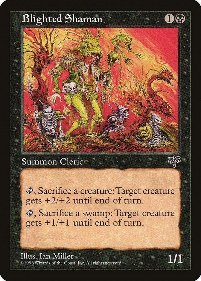 Image for Blighted Shaman (MIR) - Magic: The Gathering