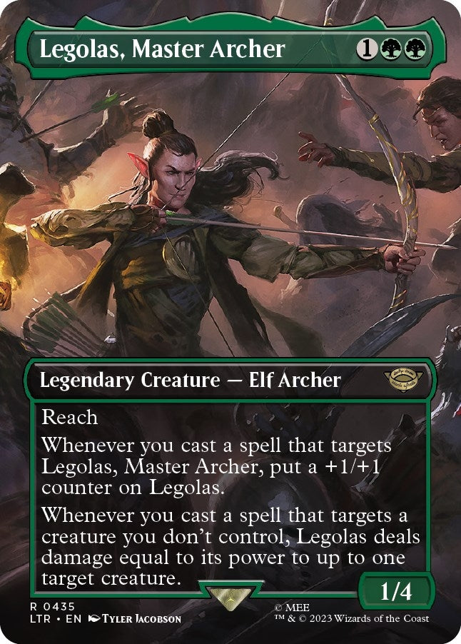 Image for Legolas, Master Archer (Borderless) (435) (LTR) - Magic: The Gathering