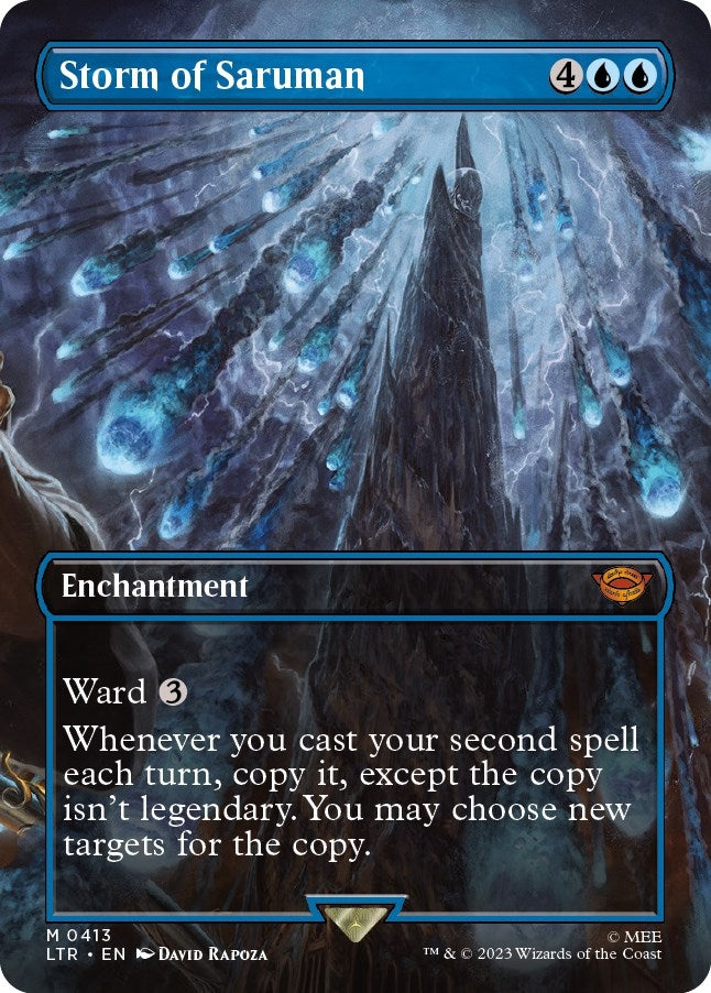 Image for Storm of Saruman (Borderless) (413) (LTR) - Magic: The Gathering