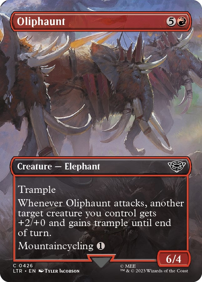 Image for Oliphaunt (Borderless) (426) (LTR) - Magic: The Gathering
