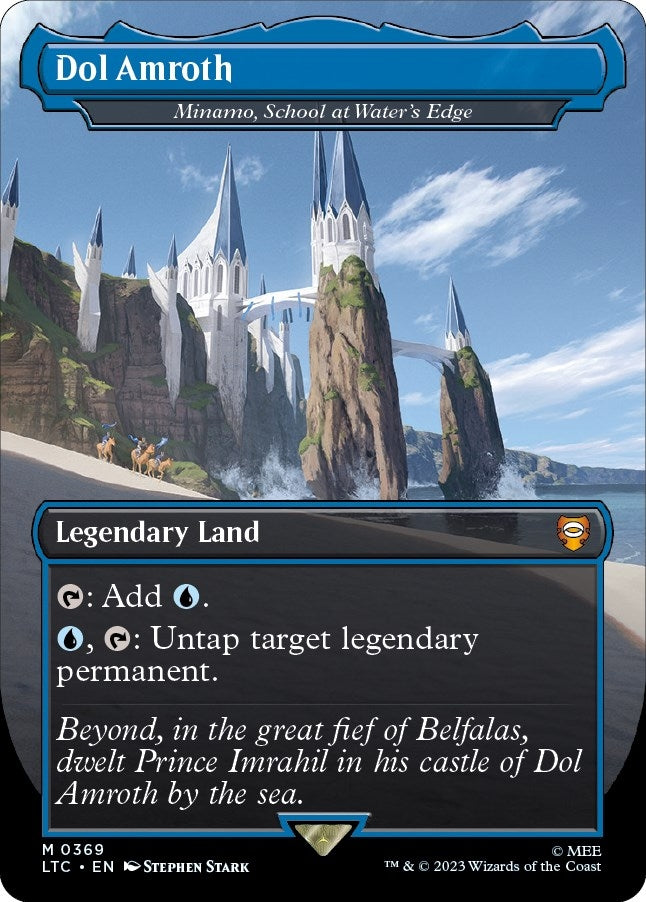 Image for Dol Amroth - Minamo, School at Water's Edge (Borderless) (369) (LTC) - Magic: The Gathering