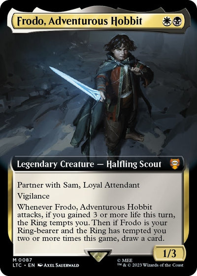Frodo, Adventurous Hobbit (Extended Art) (87) (LTC)