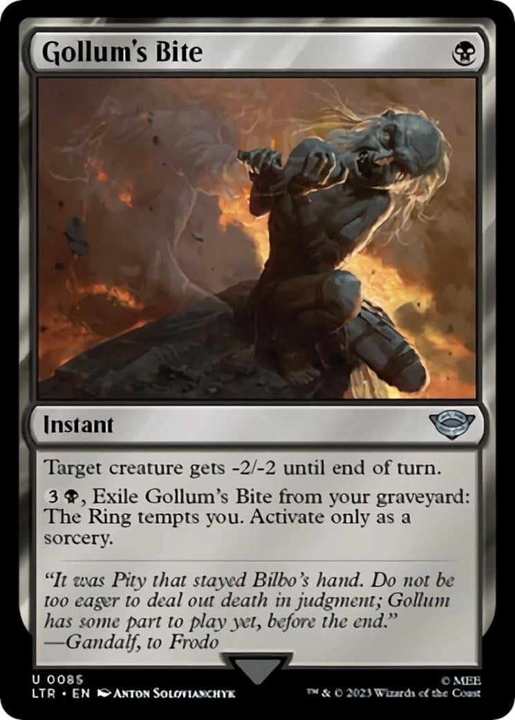 Image for Gollum's Bite (85) (LTR) - Magic: The Gathering