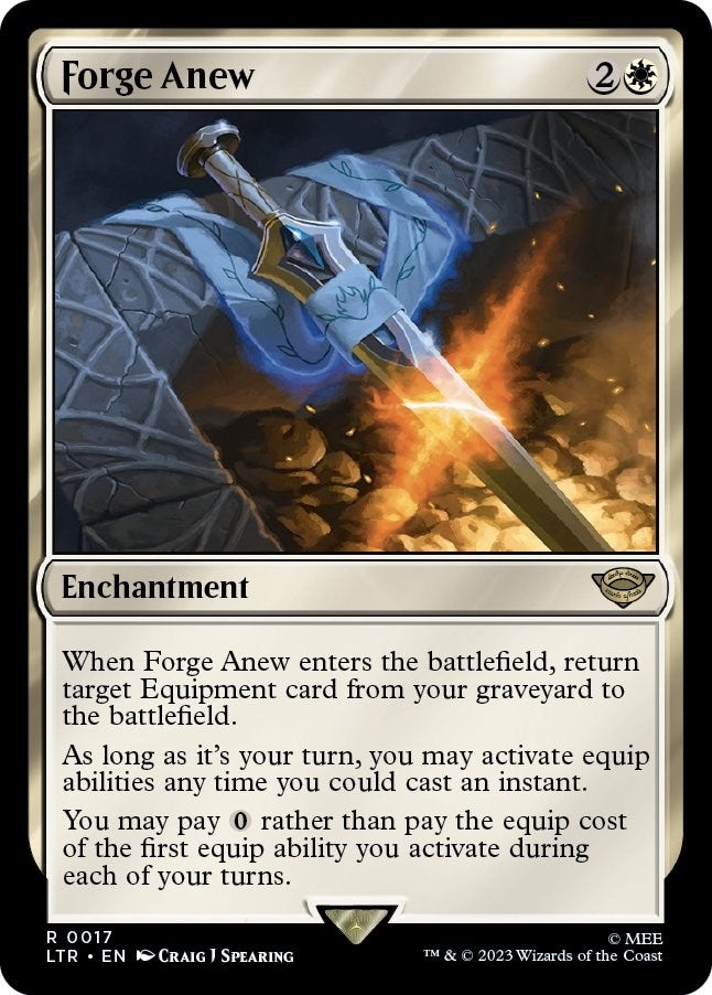 Image for Forge Anew (17) (LTR) - Magic: The Gathering