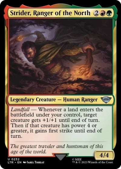 Image for Strider, Ranger of the North (232) (LTR) - Magic: The Gathering