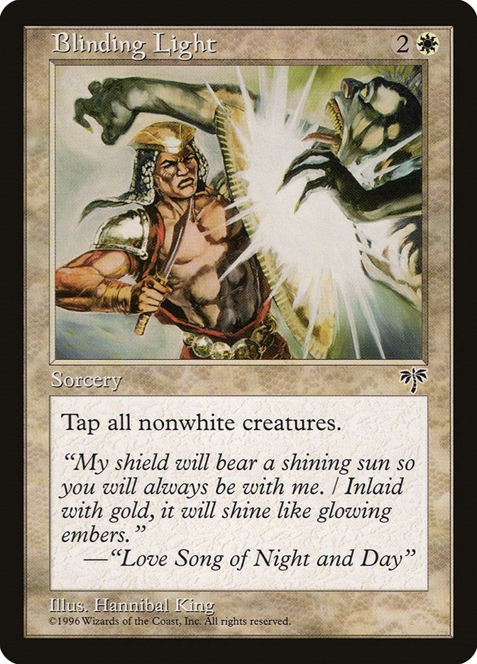 Image for Blinding Light (MIR) - Magic: The Gathering