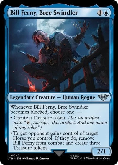 Image for Bill Ferny, Bree Swindler (42) (LTR) - Magic: The Gathering